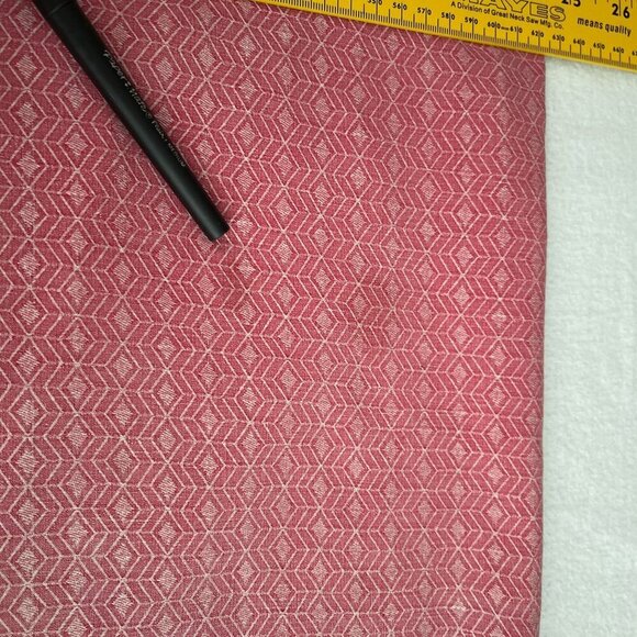 Tommy Bahama Silk Hawaiian Textured Button-Up Camp Shirt Short-Sleeve Red Men XL - Picture 9 of 12